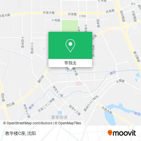 教学楼C座地图