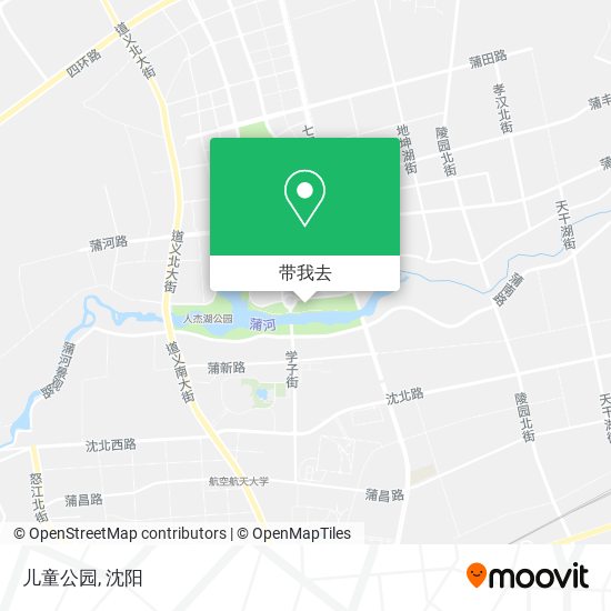 儿童公园地图