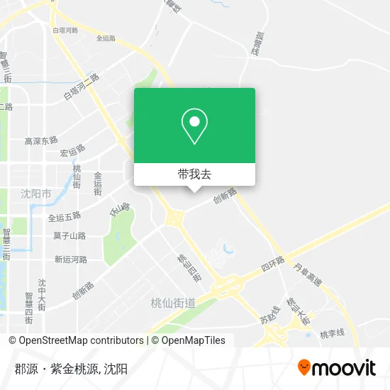郡源・紫金桃源地图