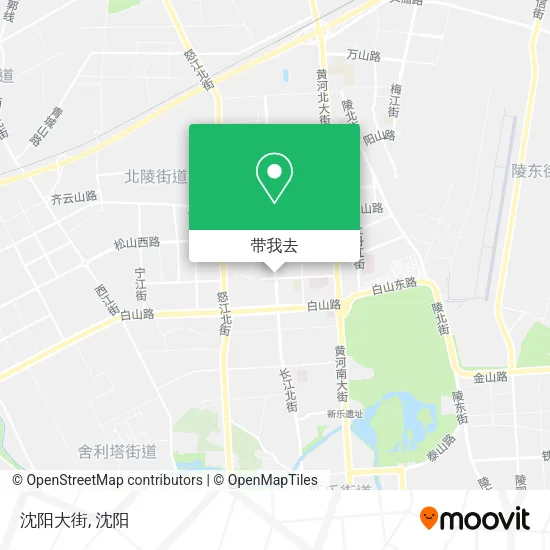 沈阳大街地图