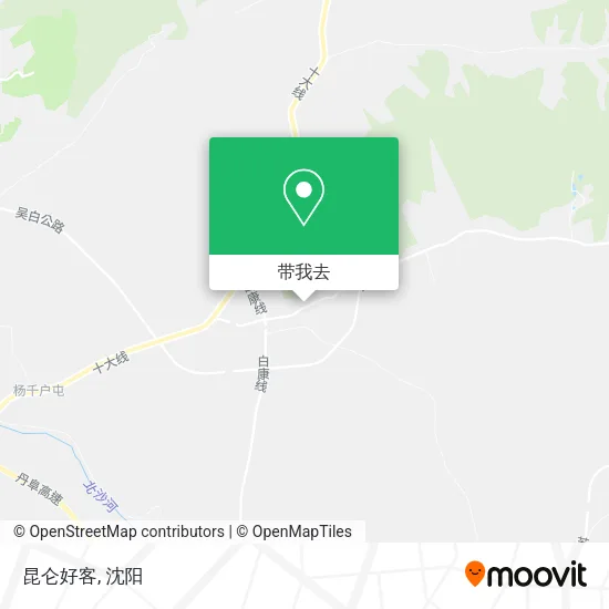 昆仑好客地图