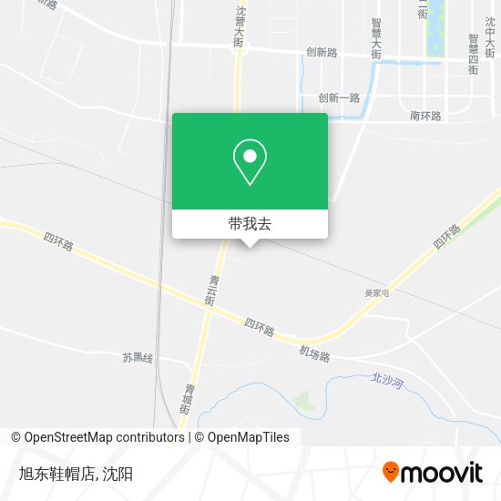 旭东鞋帽店地图