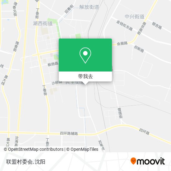 联盟村委会地图