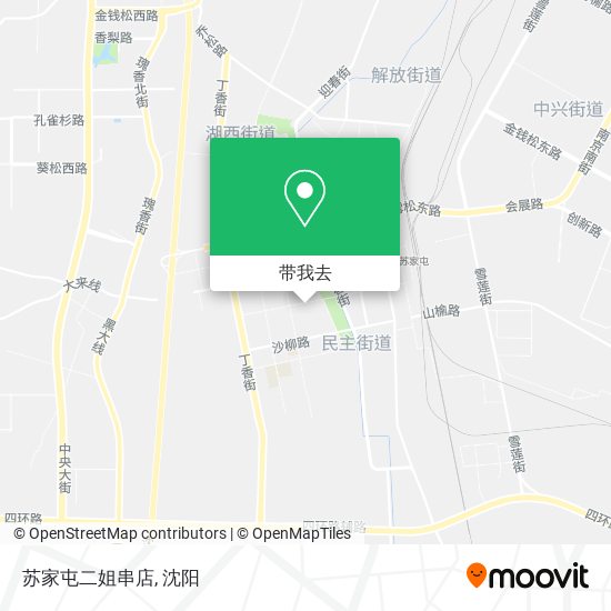 苏家屯二姐串店地图