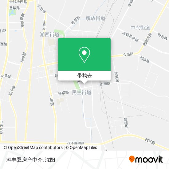 添丰翼房产中介地图
