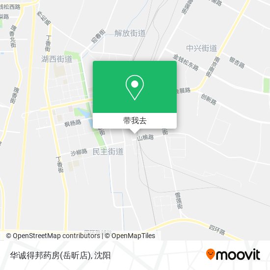 华诚得邦药房(岳昕店)地图