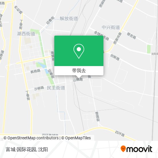 富城·国际花园地图