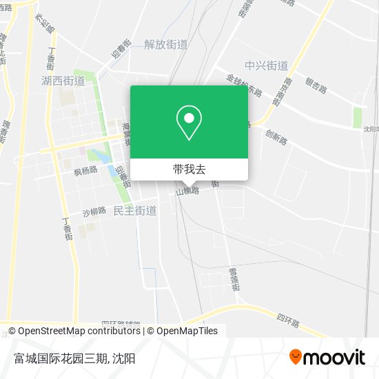 富城国际花园三期地图
