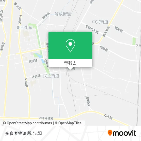 多多宠物诊所地图