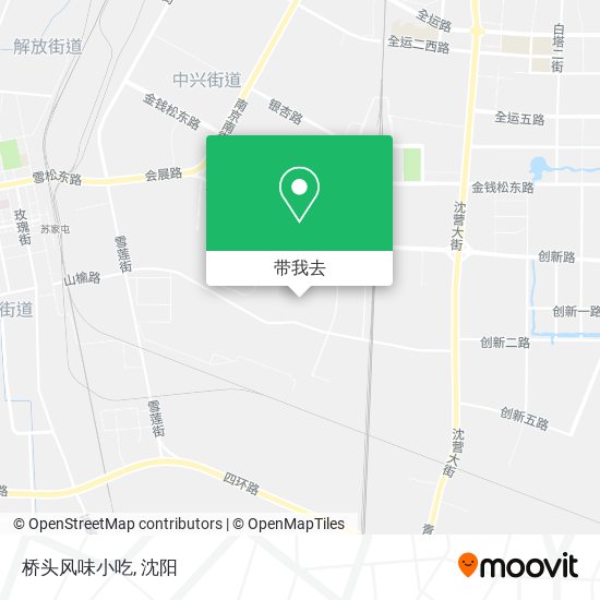 桥头风味小吃地图