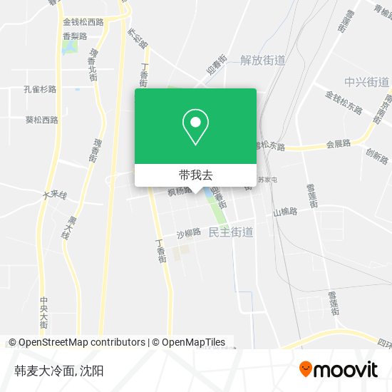 韩麦大冷面地图