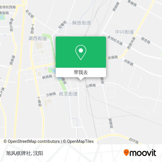 旭风棋牌社地图