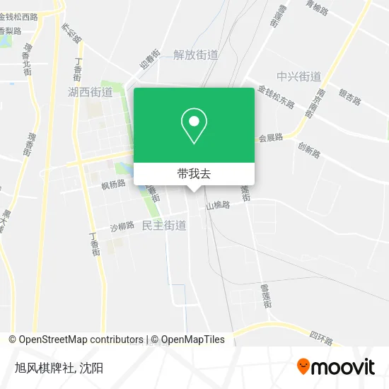 旭风棋牌社地图