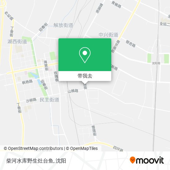 柴河水库野生灶台鱼地图