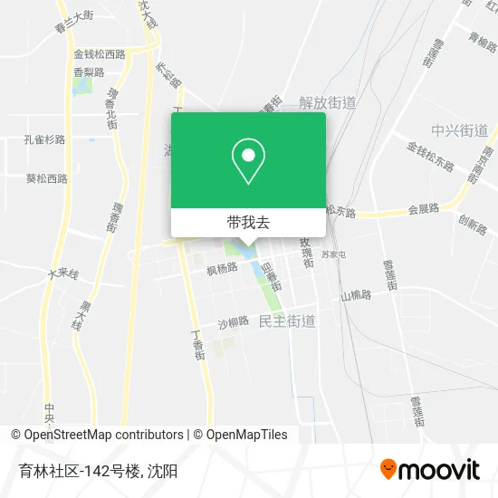 育林社区-142号楼地图