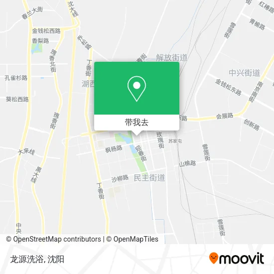 龙源洗浴地图