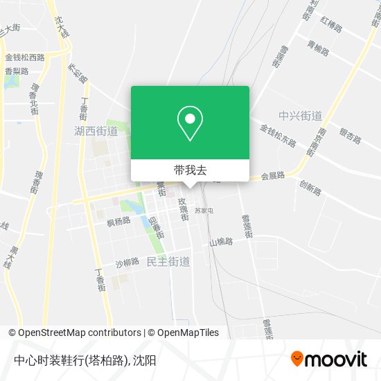 中心时装鞋行(塔柏路)地图