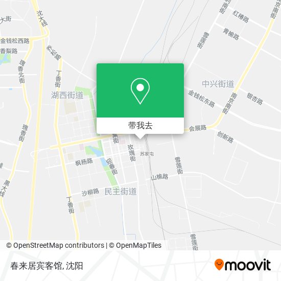 春来居宾客馆地图