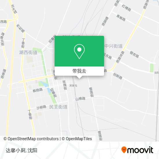 达馨小厨地图