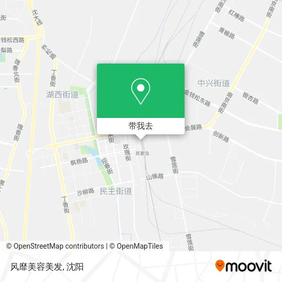 风靡美容美发地图