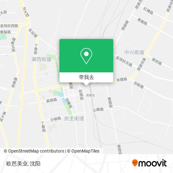 欧芭美业地图