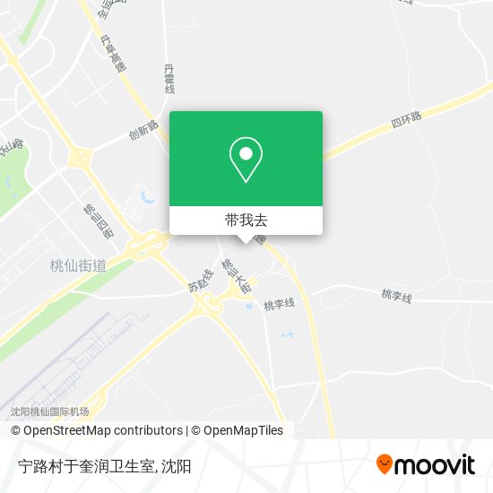 宁路村于奎润卫生室地图