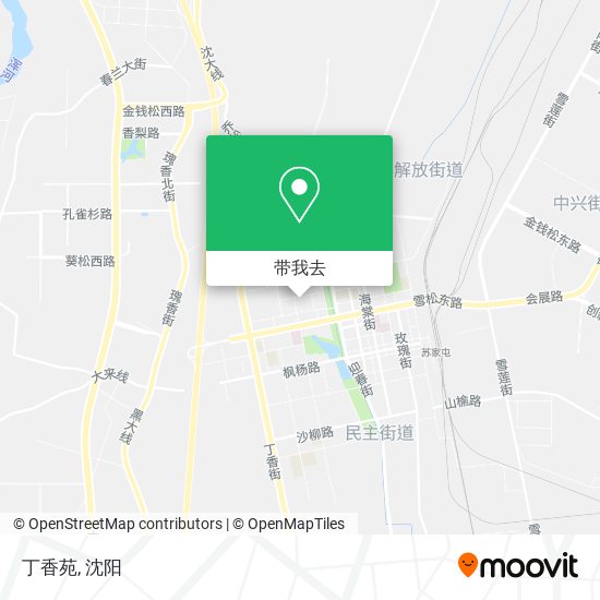 丁香苑地图