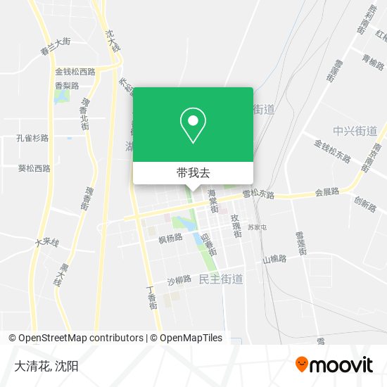 大清花地图