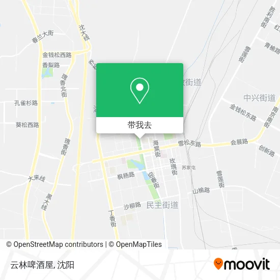 云林啤酒屋地图