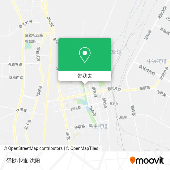 蛋挞小铺地图