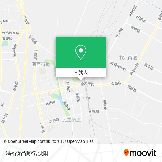 鸿福食品商行地图