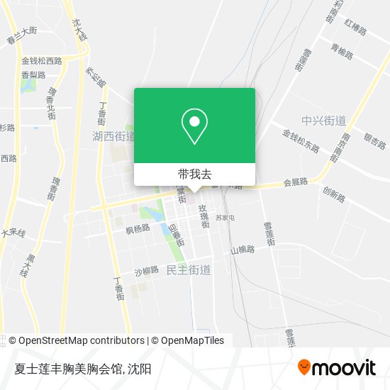 夏士莲丰胸美胸会馆地图