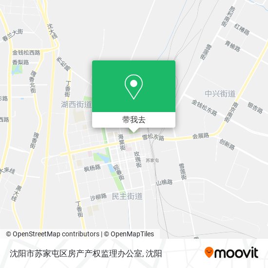 沈阳市苏家屯区房产产权监理办公室地图