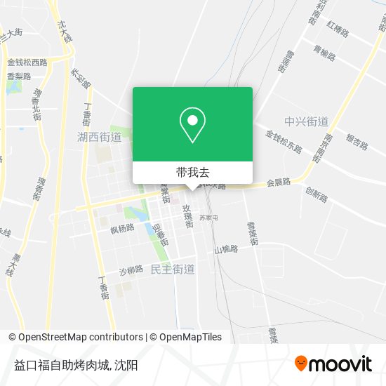 益口福自助烤肉城地图