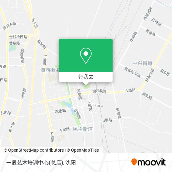 一辰艺术培训中心(总店)地图