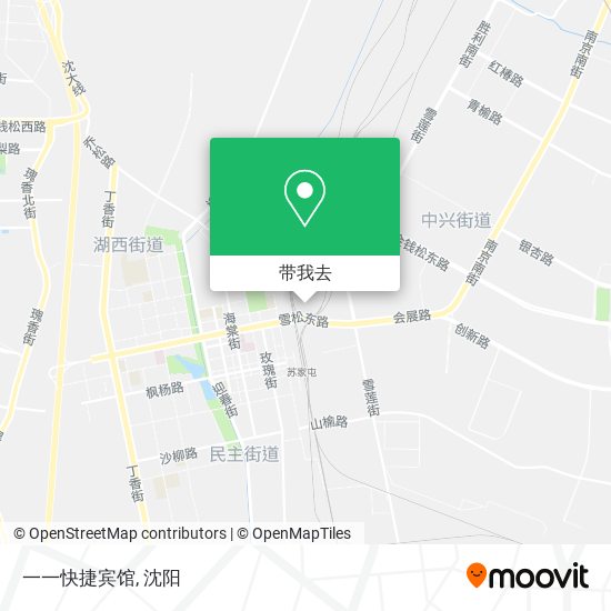 一一快捷宾馆地图