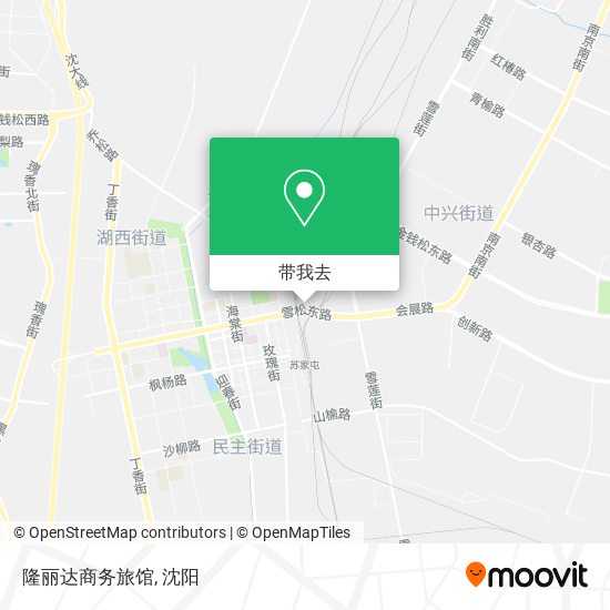 隆丽达商务旅馆地图