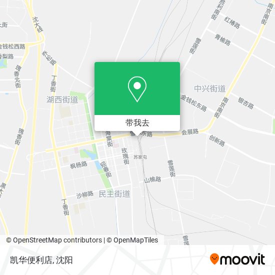 凯华便利店地图