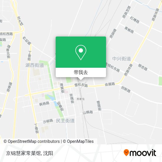 京锦慧家常菜馆地图