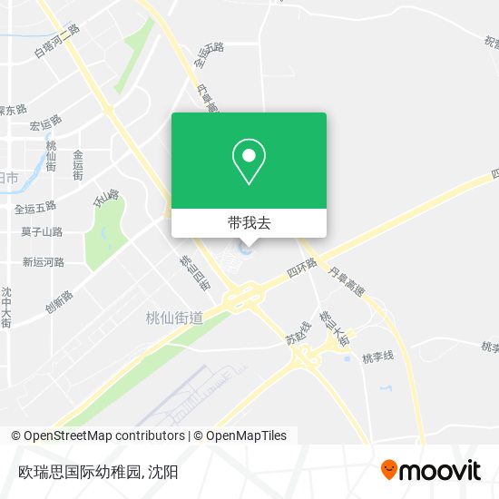 欧瑞思国际幼稚园地图