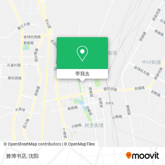 雅博书店地图