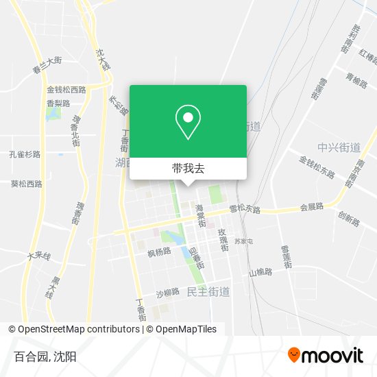 百合园地图