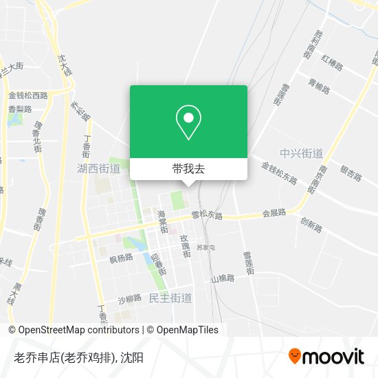 老乔串店(老乔鸡排)地图