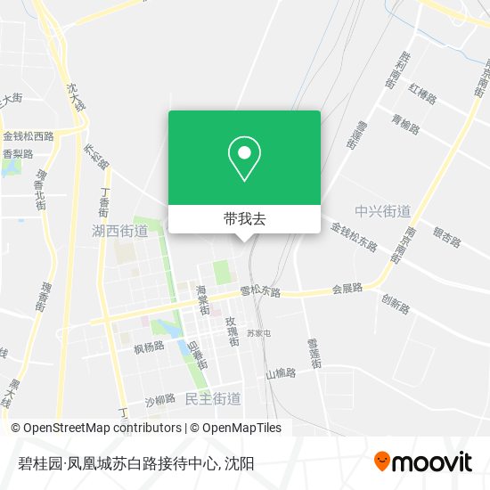 碧桂园·凤凰城苏白路接待中心地图