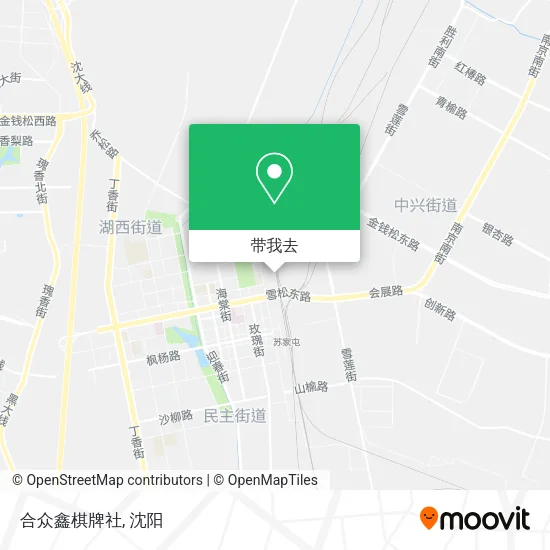 合众鑫棋牌社地图