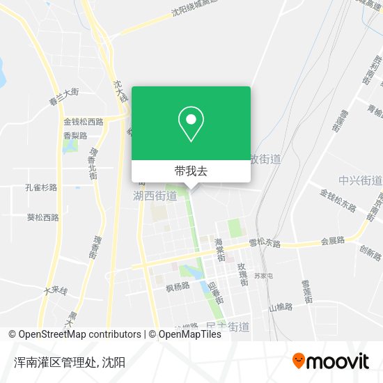 浑南灌区管理处地图