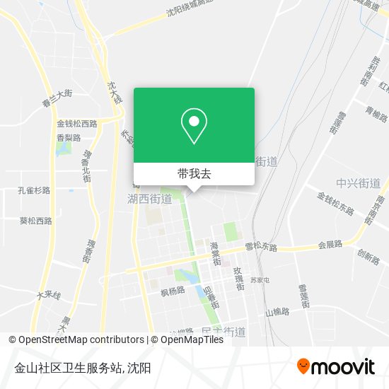 金山社区卫生服务站地图