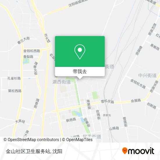 金山社区卫生服务站地图
