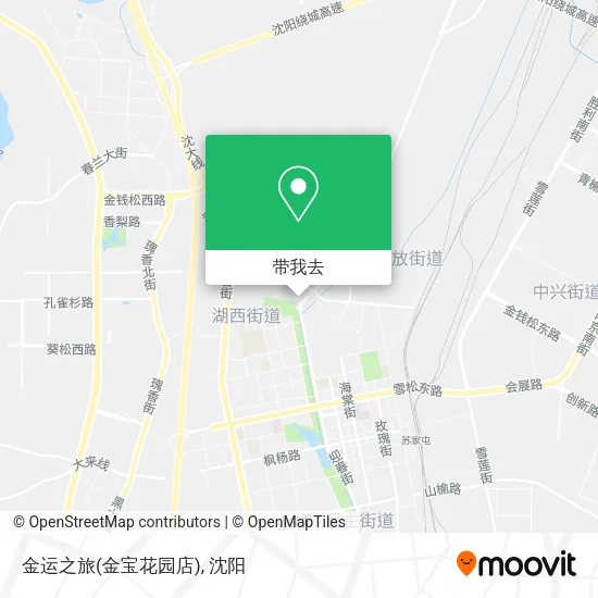 金运之旅(金宝花园店)地图