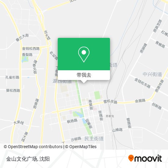 金山文化广场地图
